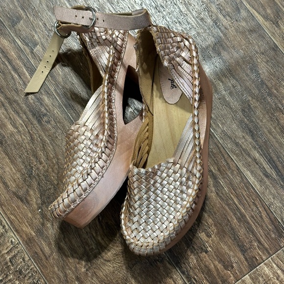 Free People Rose Teagan Huaraches Size 39 - Picture 3 of 8